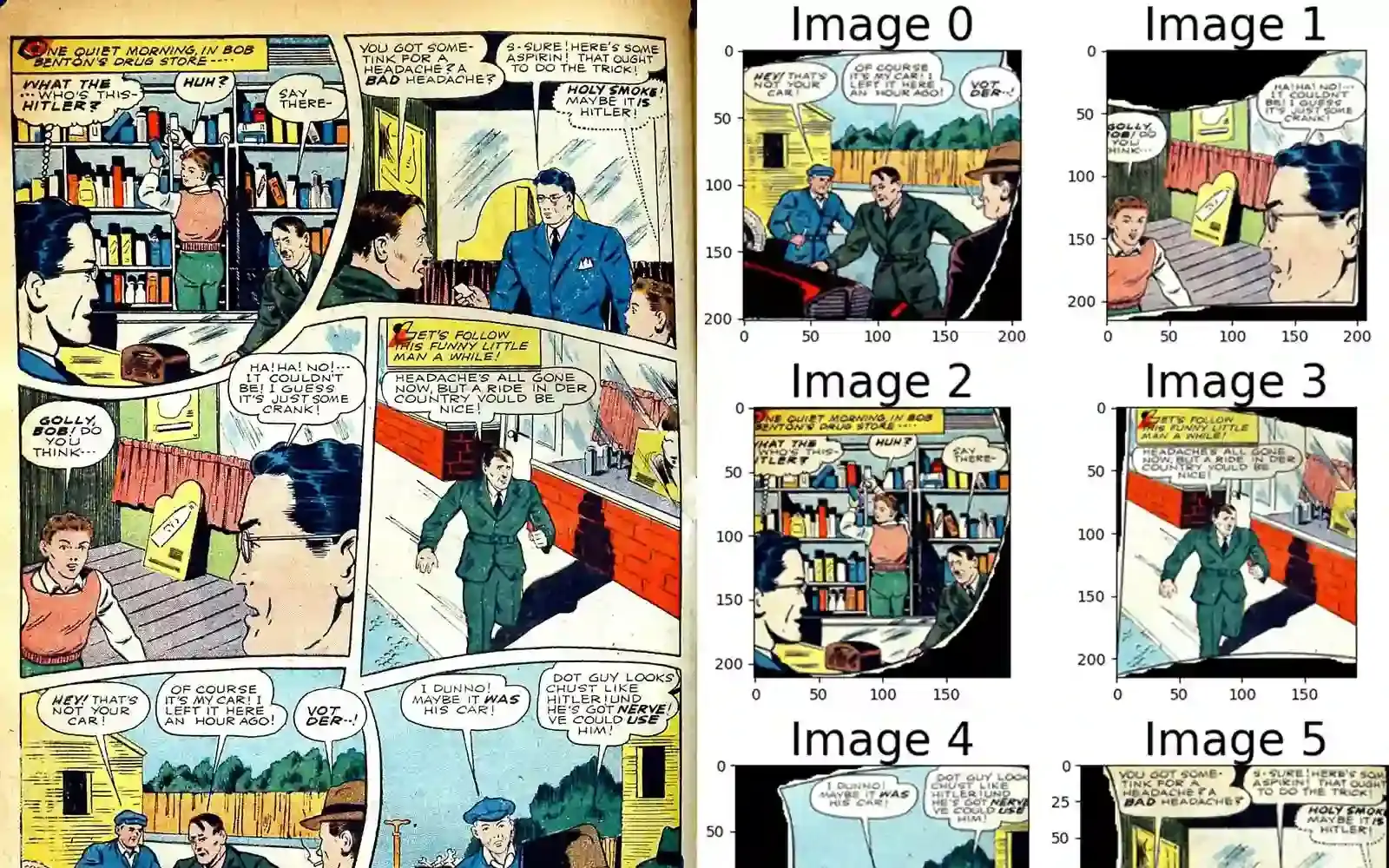 Multilingual Comic Book Panel Extraction and Translation — case study preview