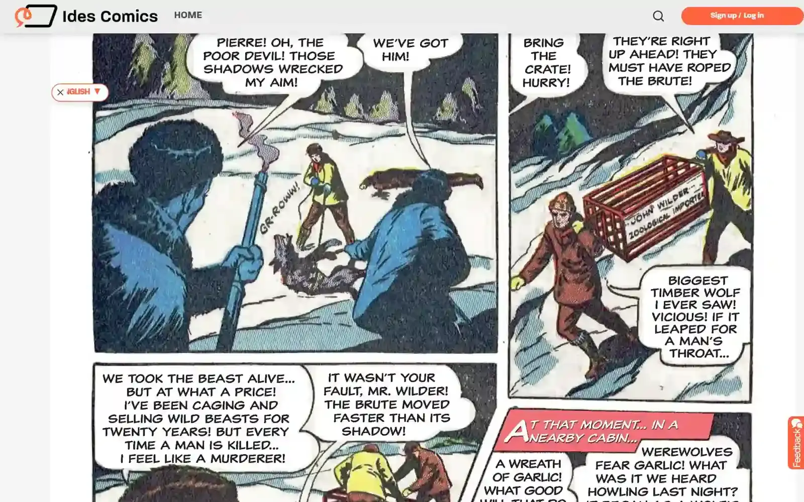 Ides Comics — screen 3