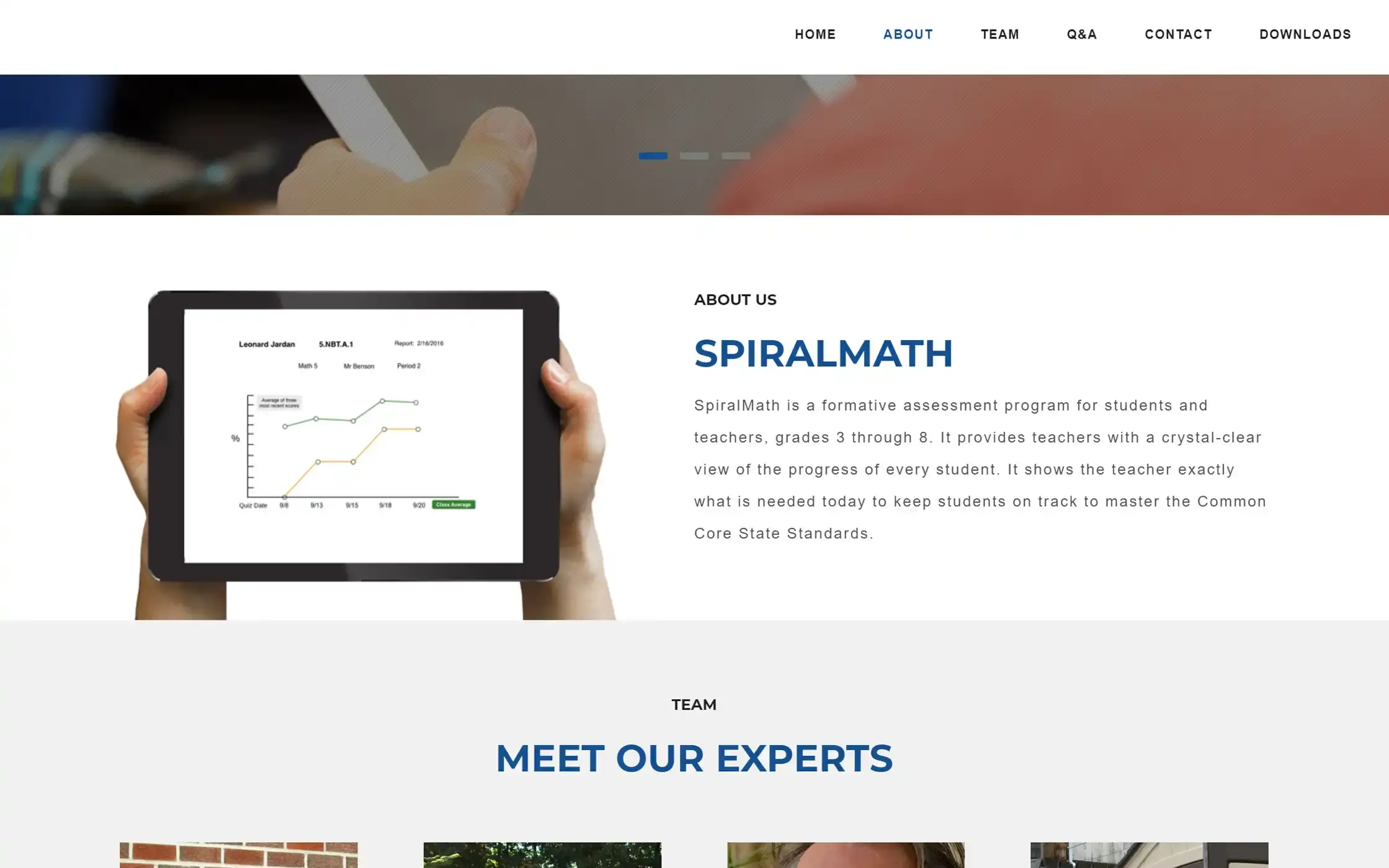 Spiral Math — screen 3