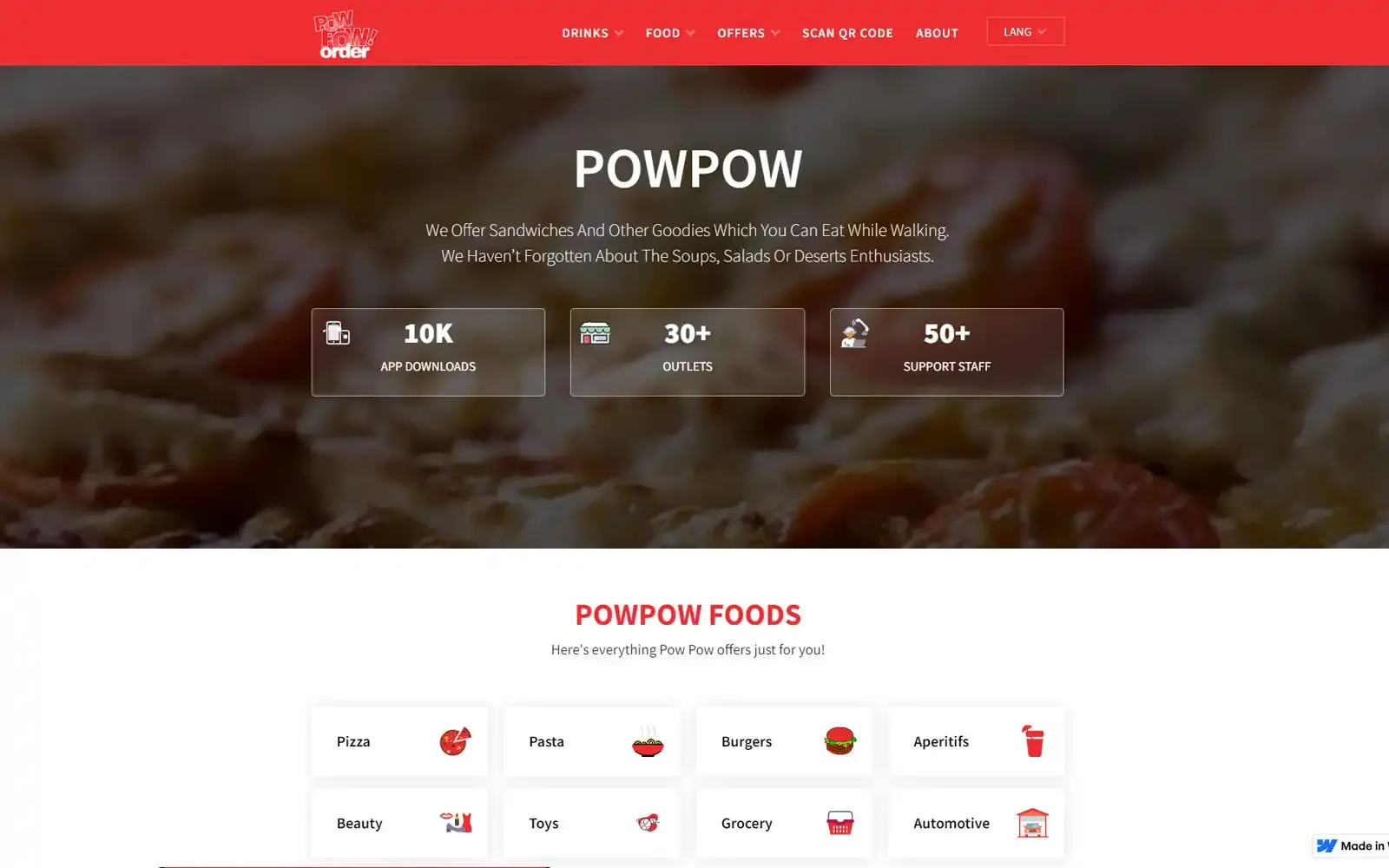 Pow Pow — case study preview