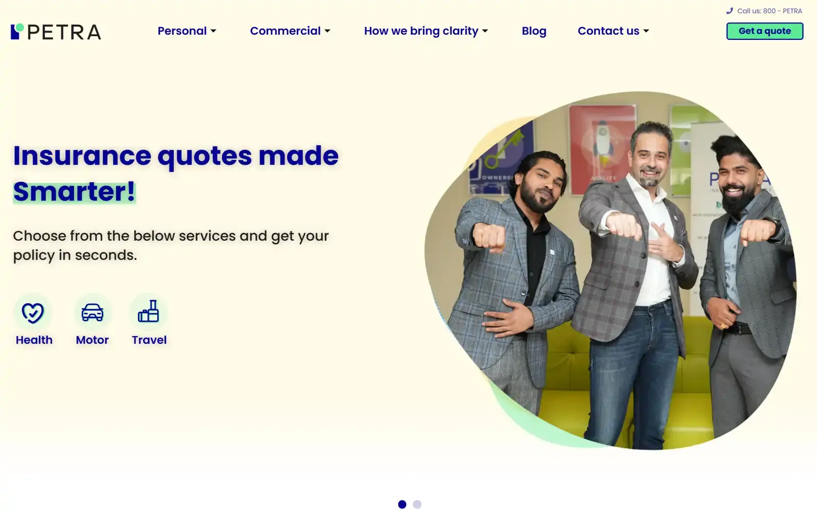 Petra Insurance Brokers — case study preview