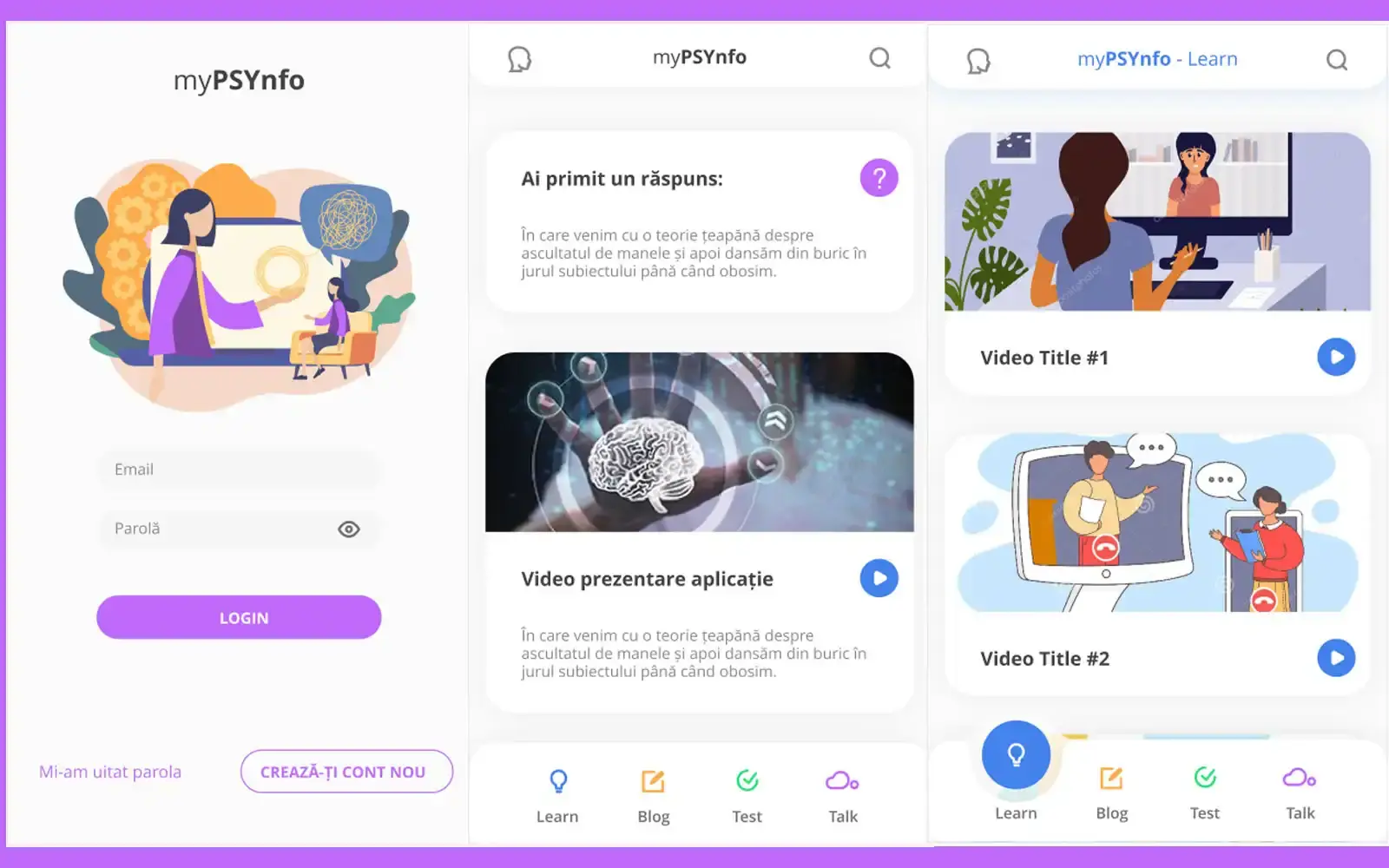 PSYnfo — case study preview