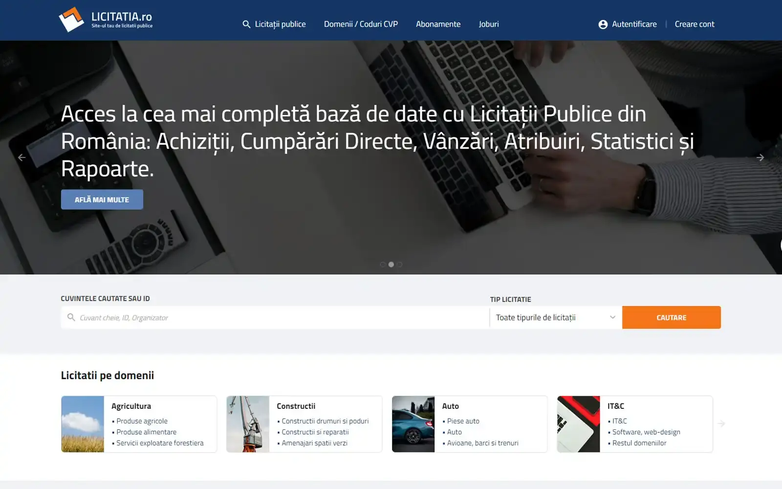 Licitatia — case study preview