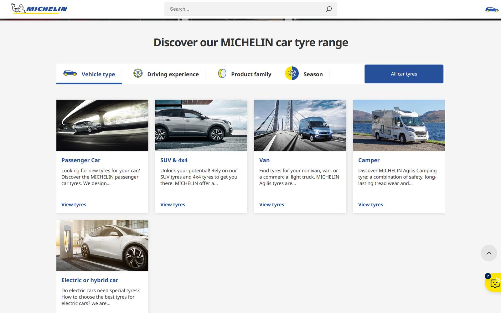 Michelin — screen 2