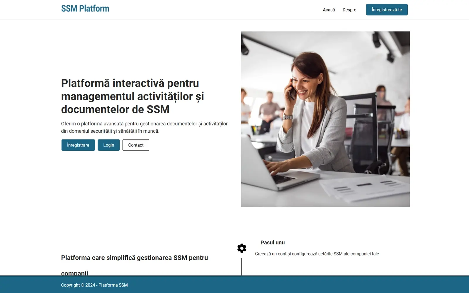 SSM Platform — case study preview